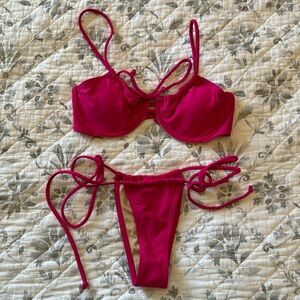 Magenta bikini